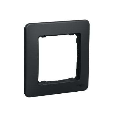 Sedna Design & Elements Ramka pojedyncza czarny antracyt SDD314801 SCHNEIDER (SDD314801)